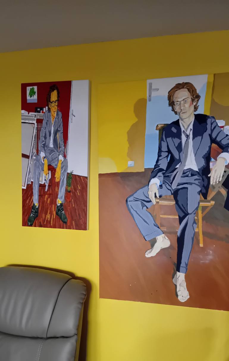 Original Contemporary People Painting by Ludovic Jaccoud