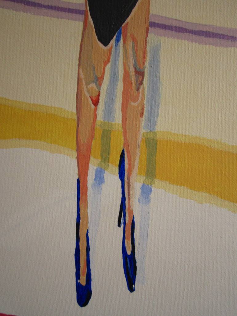 Original Figurative Women Painting by Ludovic Jaccoud