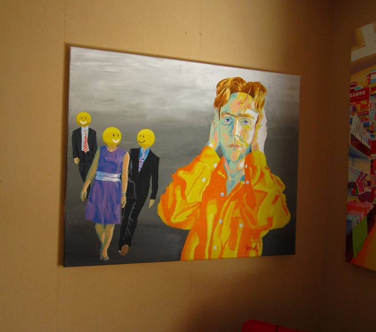 Original Portrait Painting by Ludovic Jaccoud