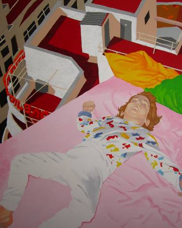 Print of Conceptual Children Paintings by Ludovic Jaccoud