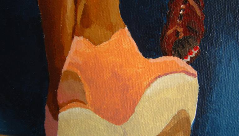 Original Figurative People Painting by Ludovic Jaccoud