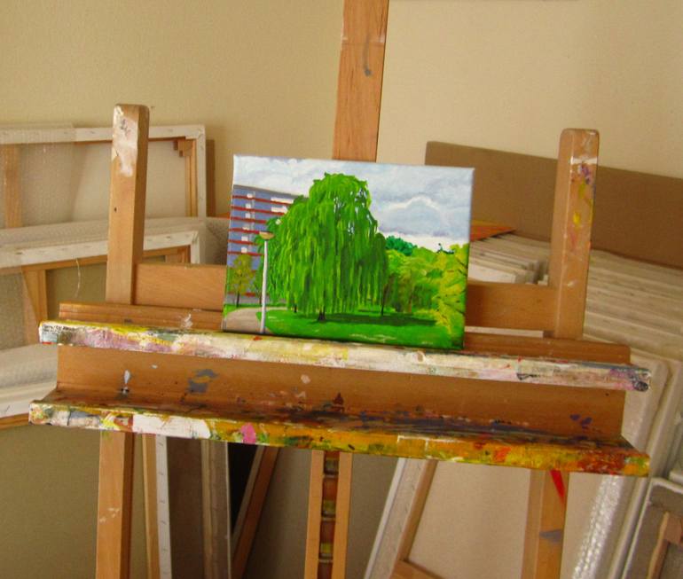 Original Figurative Landscape Painting by Ludovic Jaccoud