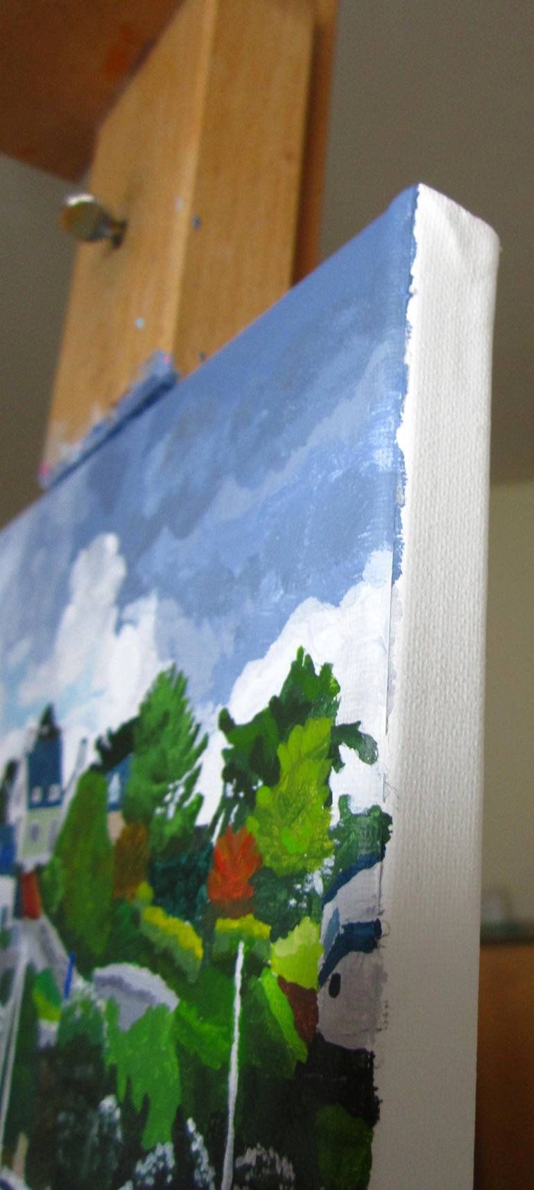 Original Figurative Landscape Painting by Ludovic Jaccoud