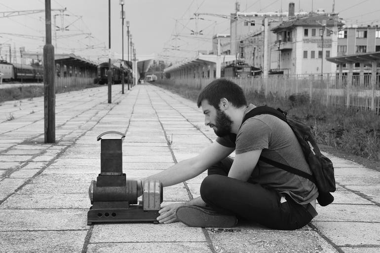Original Conceptual Transportation Installation by Bogdan Tomsa