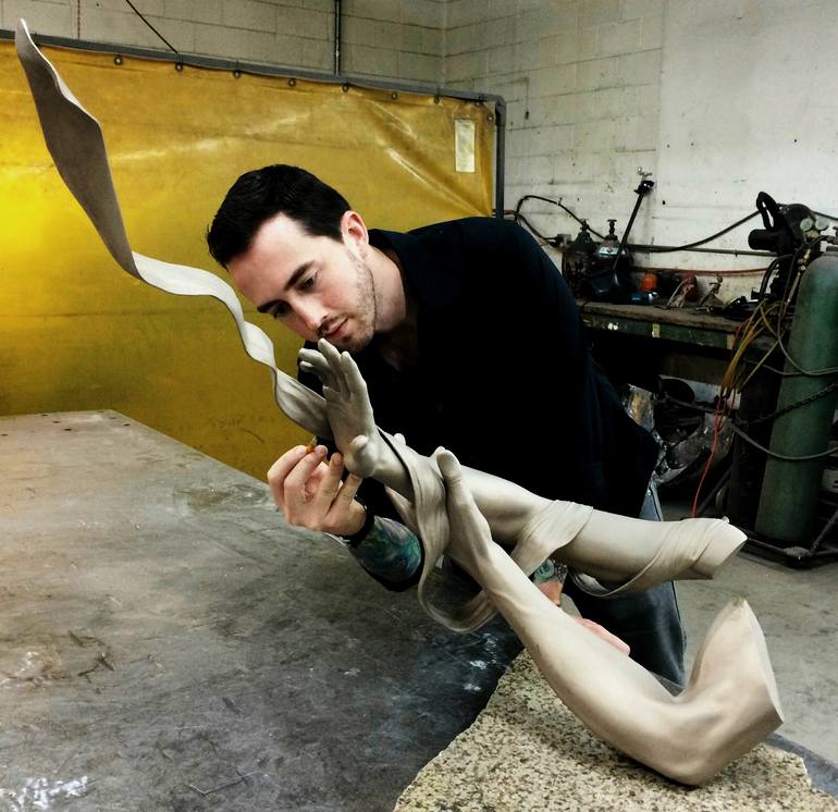 Original Expressionism Body Sculpture by Maxwell Carraher