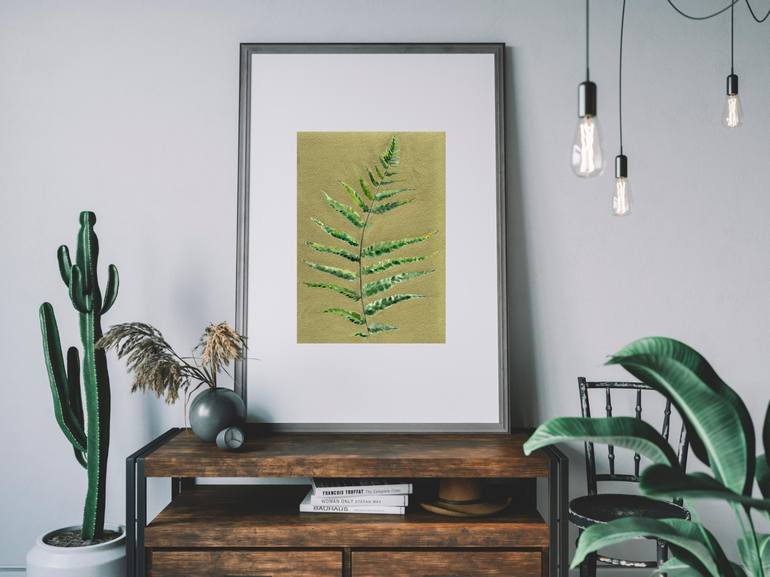 Original Modern Botanic Painting by Ekaterina Mitrofanova