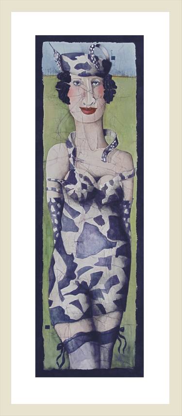 Original Fashion Paintings by Louise de Winter