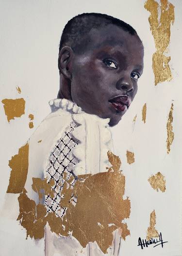 Print of Figurative Portrait Paintings by Agostina Hebilla