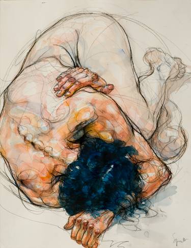 Original Nude Paintings by Sylvie Guillot