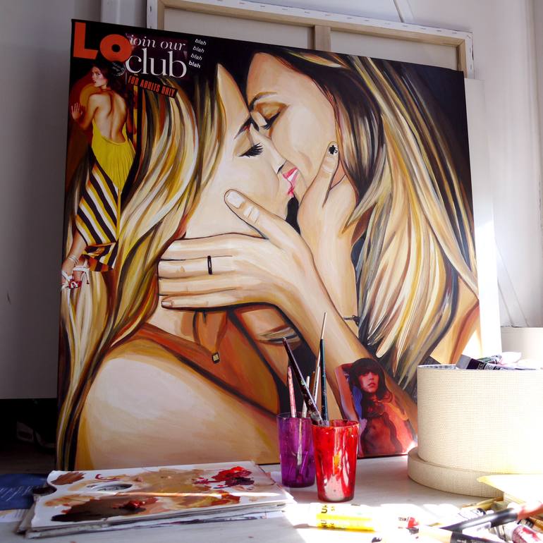 Original Love Painting by Laura Stöckl