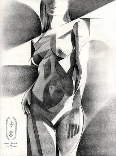 Print of Nude Drawings by Corné Akkers