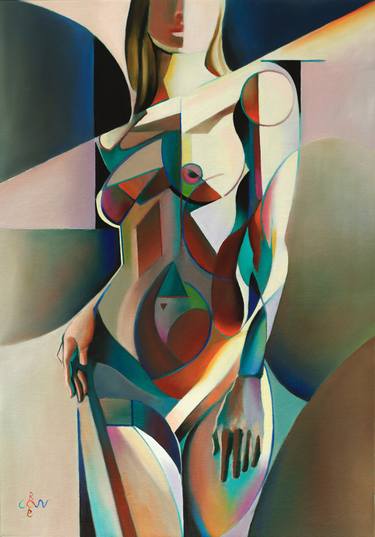 Print of Nude Paintings by Corné Akkers