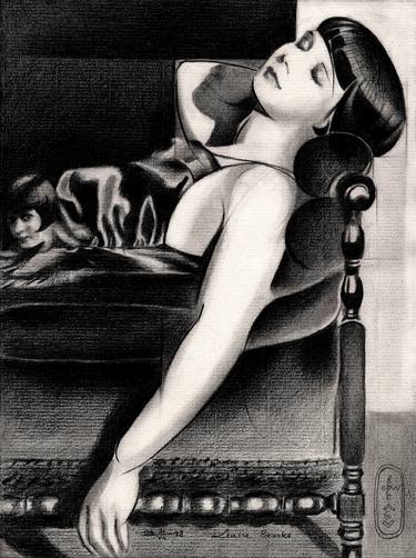 Print of Art Deco Celebrity Drawings by Corné Akkers