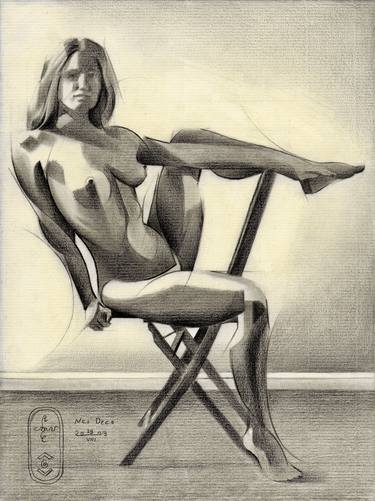 Original Nude Drawings by Corné Akkers