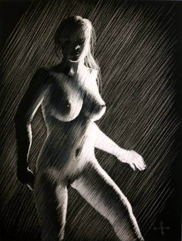 Original Realism Nude Drawings by Corné Akkers