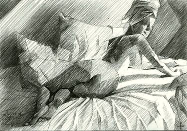 Original Nude Drawings by Corné Akkers