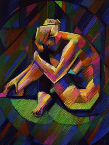 Cubistic nude 07 (2014) (sold) thumb