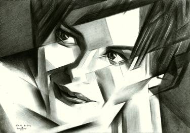 Print of Abstract Celebrity Drawings by Corné Akkers