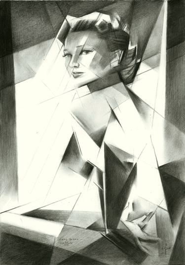 Original Abstract Celebrity Drawings by Corné Akkers
