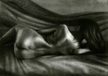 Print of Art Deco Nude Drawings by Corné Akkers