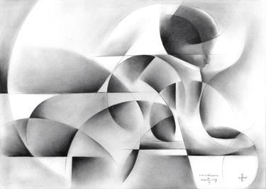 Print of Abstract Nude Drawings by Corné Akkers