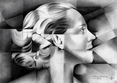 Print of Abstract Portrait Drawings by Corné Akkers