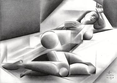 Original Nude Drawings by Corné Akkers