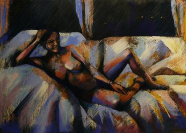 Print of Expressionism Nude Drawings by Corné Akkers