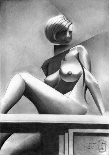 Original Nude Drawings by Corné Akkers