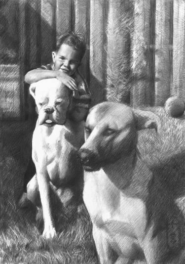 Print of Animal Drawings by Corné Akkers