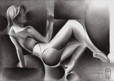 Original Nude Drawings by Corné Akkers