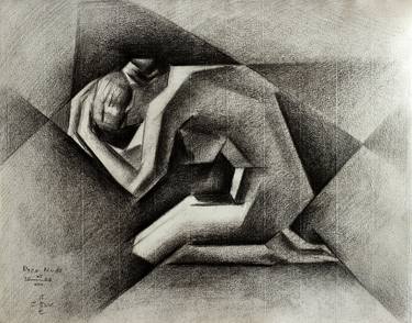 Print of Nude Drawings by Corné Akkers