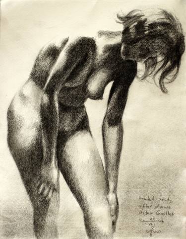 Original Nude Drawings by Corné Akkers