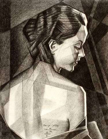 Original Cubism Portrait Drawings by Corné Akkers