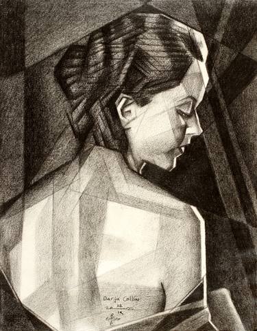 Print of Cubism Portrait Drawings by Corné Akkers