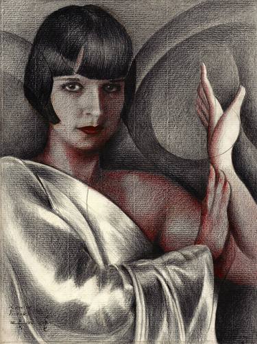 Print of Art Deco People Drawings by Corné Akkers