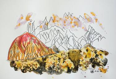 Original Nature Drawing by Chloe Henderson