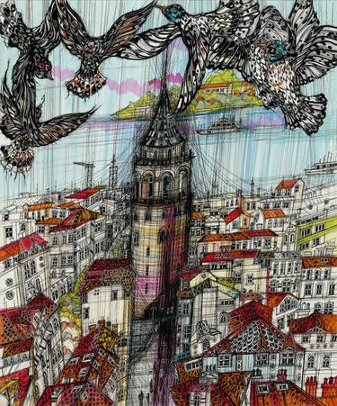 Print of Expressionism Travel Drawings by Maria Susarenko