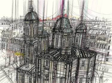 Original Architecture Drawings by Maria Susarenko