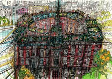 Print of Impressionism Architecture Paintings by Maria Susarenko