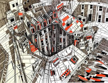 Print of Architecture Paintings by Maria Susarenko