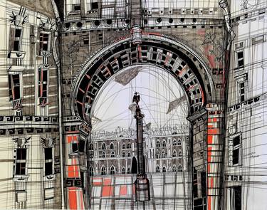 Print of Figurative Architecture Drawings by Maria Susarenko