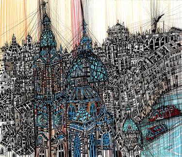 Print of Architecture Paintings by Maria Susarenko