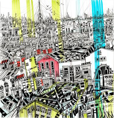 Print of Illustration Architecture Drawings by Maria Susarenko
