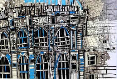 Original Architecture Drawings by Maria Susarenko