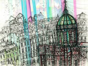 Print of Expressionism Architecture Drawings by Maria Susarenko
