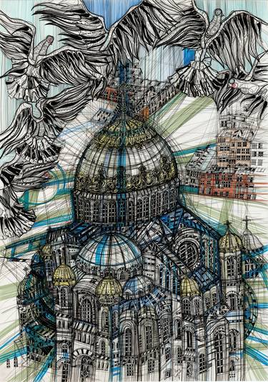 Print of Illustration Architecture Drawings by Maria Susarenko