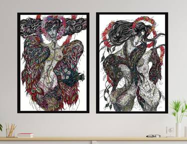 Original Nude Paintings by Maria Susarenko