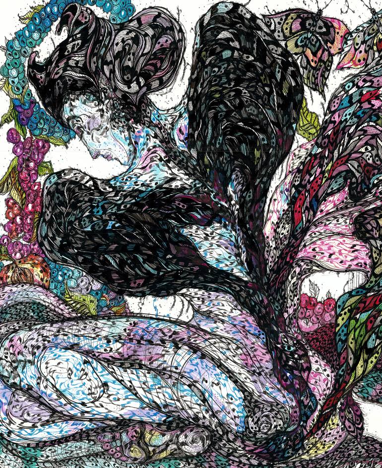 Original Figurative Women Painting by Maria Susarenko