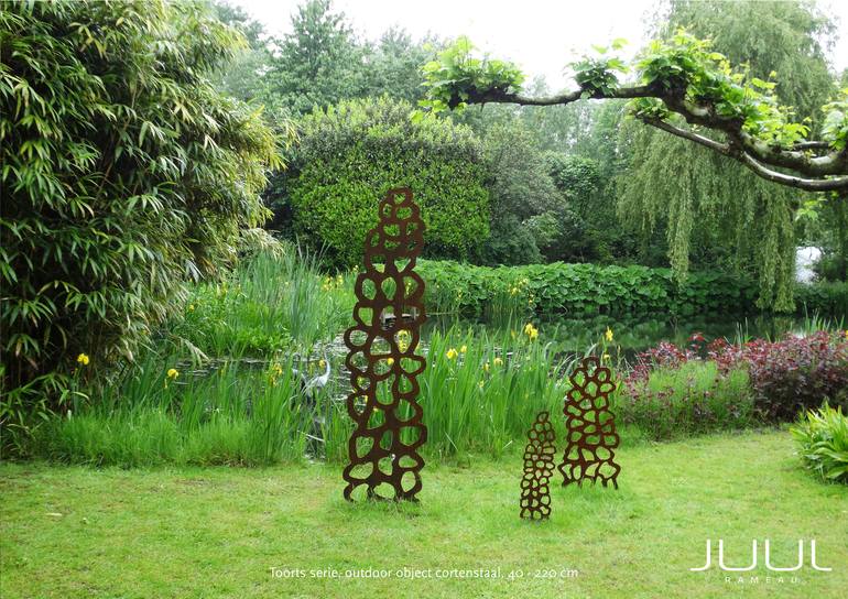 Original Abstract Nature Sculpture by Juul Rameau